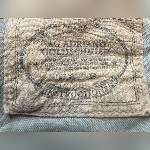 Adriana Goldschmeid  Women's Distressed Slim Straight Leg Jeans, Waist 31 - Picture 15 of 16